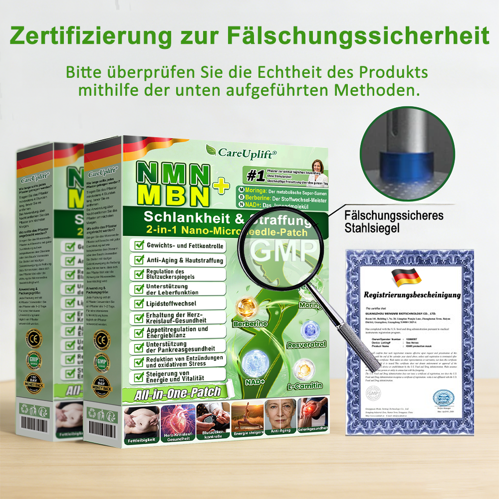 🇩🇪 𝐎𝐟𝐟𝐢𝐜𝐢𝐚𝐥𝐞𝐫 𝐃𝐞𝐮𝐭𝐬𝐜𝐡𝐥𝐚𝐧𝐝-𝐒𝐡𝐨𝐩 | 🧑‍⚕️🩺 𝐂𝐚𝐫𝐞𝐔𝐩𝐥𝐢𝐟𝐭® Moringa · Berberin × NAD+ 𝟏𝟎-𝐢𝐧-𝟏 𝐀𝐝𝐯𝐚𝐧𝐜𝐞𝐝 𝐍𝐚𝐧𝐨-𝐌𝐢𝐤𝐫𝐨𝐧𝐚𝐝𝐞𝐥-𝐏𝐚𝐭𝐜𝐡 — 𝐄𝐢𝐧𝐦𝐚𝐥 𝐭ä𝐠𝐥𝐢𝐜𝐡, 𝐬𝐢𝐜𝐡𝐭𝐛𝐚𝐫𝐞 𝐄𝐫𝐠𝐞𝐛𝐧𝐢𝐬𝐬𝐞 𝐢𝐧 𝟕 𝐓𝐚𝐠𝐞𝐧