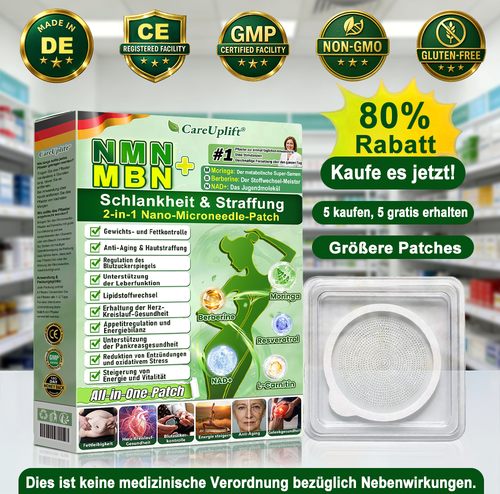 🎁30off% 𝐎𝐟𝐟𝐢𝐜𝐢𝐚𝐥𝐞𝐫 𝐃𝐞𝐮𝐭𝐬𝐜𝐡𝐥𝐚𝐧𝐝-𝐒𝐡𝐨𝐩 | 🧑🩺 𝐂𝐚𝐫𝐞𝐔𝐩𝐥𝐢𝐟𝐭® Moringa · Berberin × NAD+ 𝟏𝟎-𝐢𝐧-𝟏 𝐀𝐝𝐯𝐚𝐧𝐜𝐞𝐝 𝐍𝐚𝐧𝐨-𝐌𝐢𝐤𝐫𝐨𝐧𝐚𝐝𝐞𝐥-𝐏𝐚𝐭𝐜𝐡 — 𝐄𝐢𝐧𝐦𝐚𝐥 𝐭ä𝐠𝐥𝐢𝐜𝐡, 𝐬𝐢𝐜𝐡𝐭𝐛𝐚𝐫𝐞 𝐄𝐫𝐠𝐞𝐛𝐧𝐢𝐬𝐬𝐞 𝐢𝐧 𝟕 𝐓𝐚𝐠𝐞𝐧